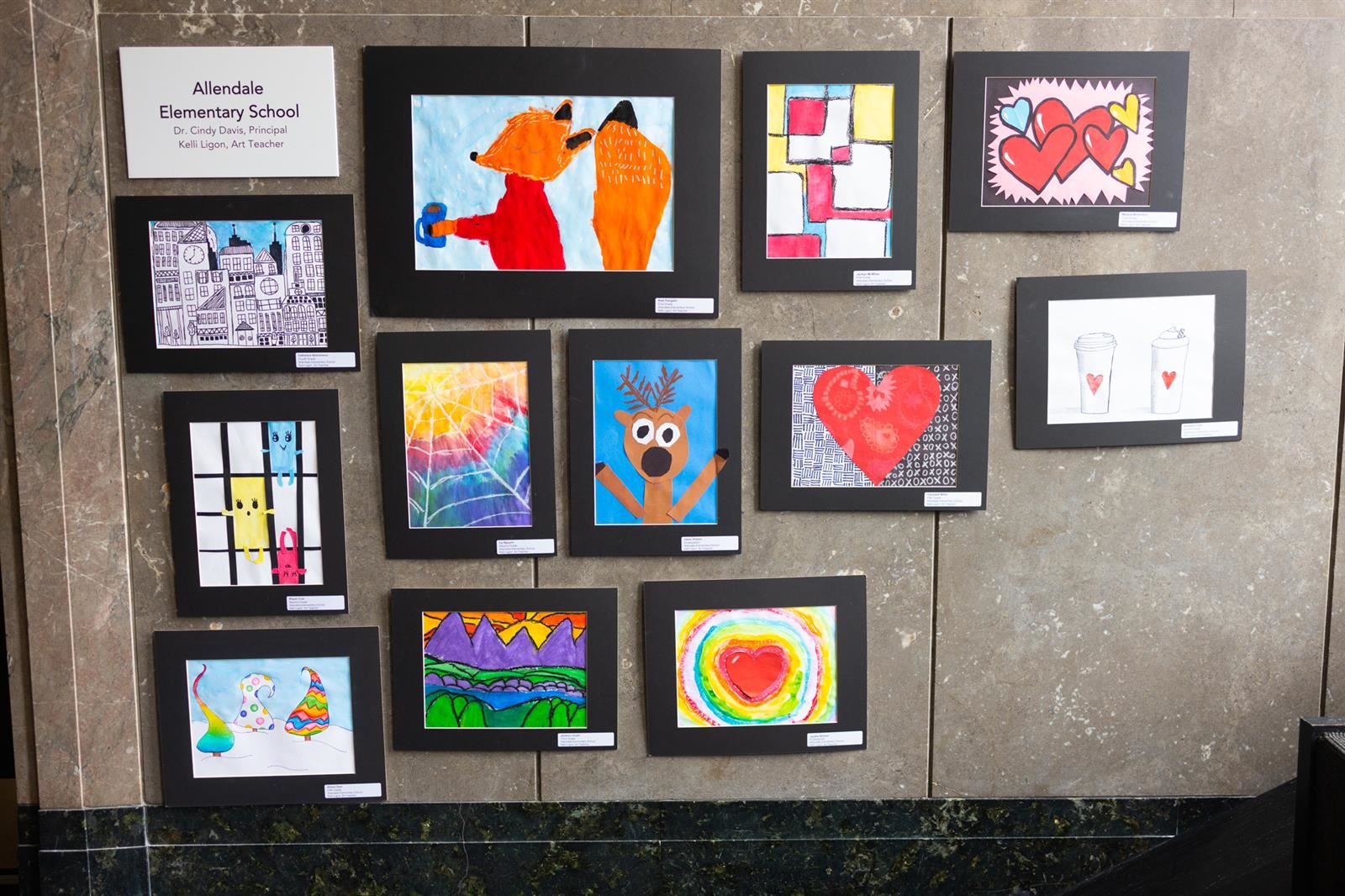 Art work on the wall